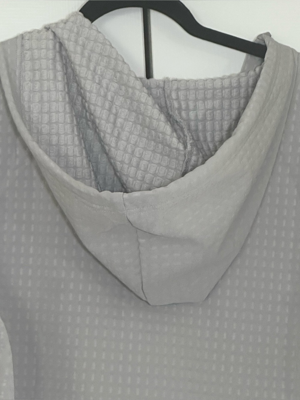 Adidas 1/2 Zip Windbreaker Golf Hoodie Men’s Large NWT Gray Performance Pullover - Picture 3 of 7